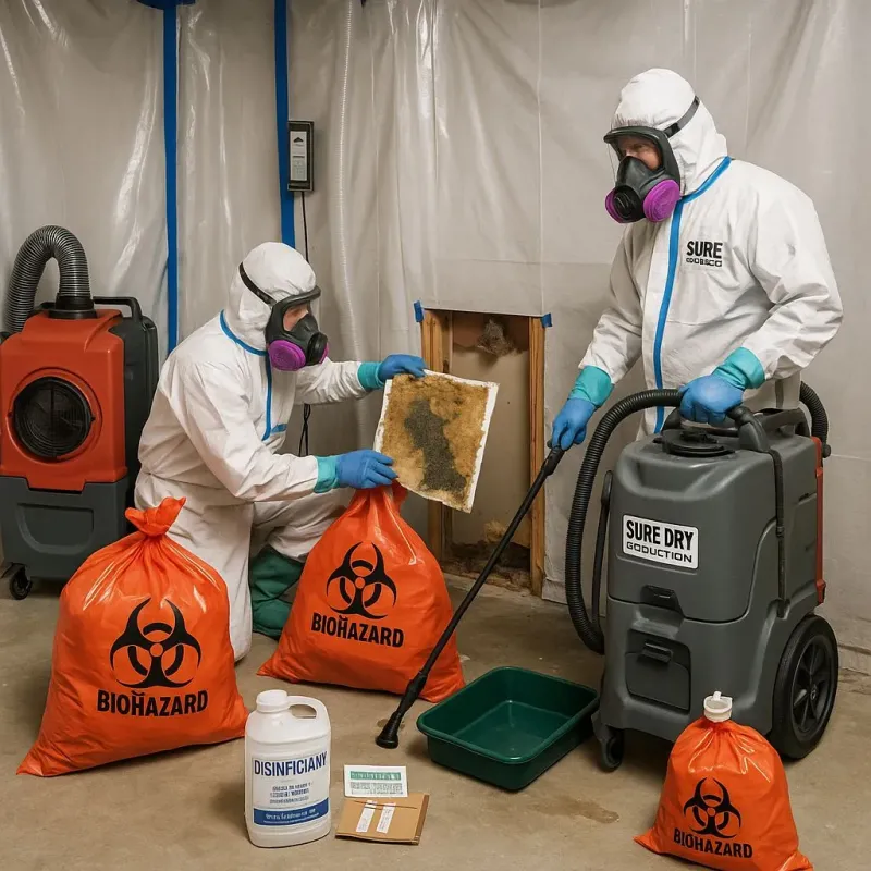 Contaminated Water Handling Protocols process in Mathews County, VA