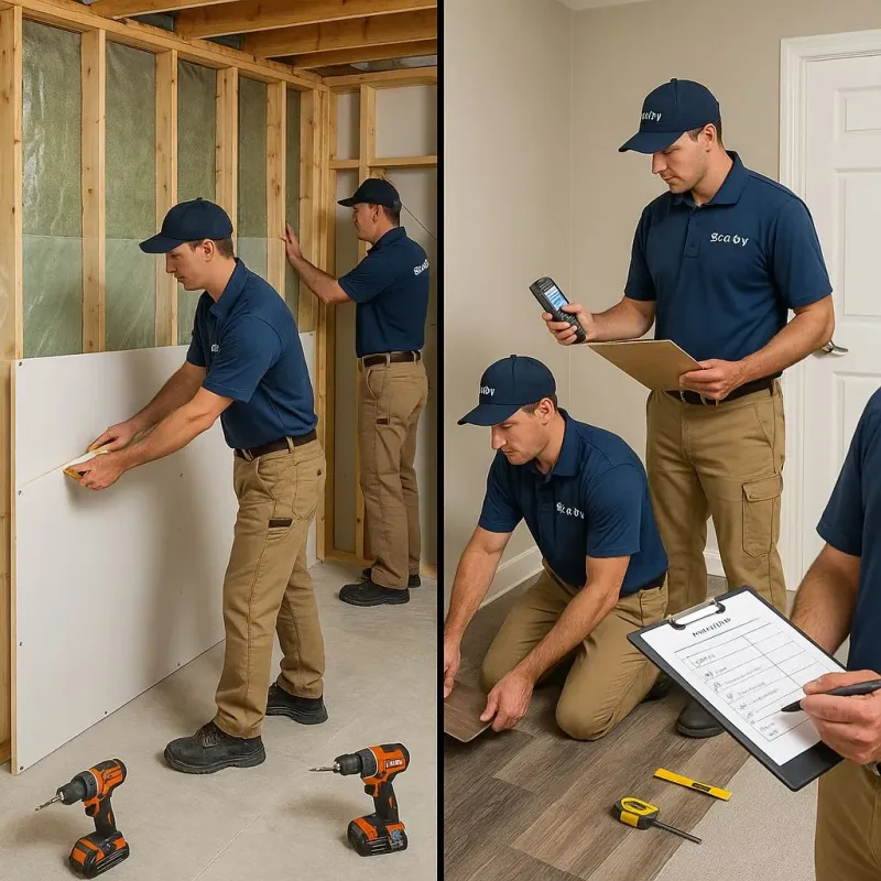 Repairs and Reconstruction process in Mathews County, VA